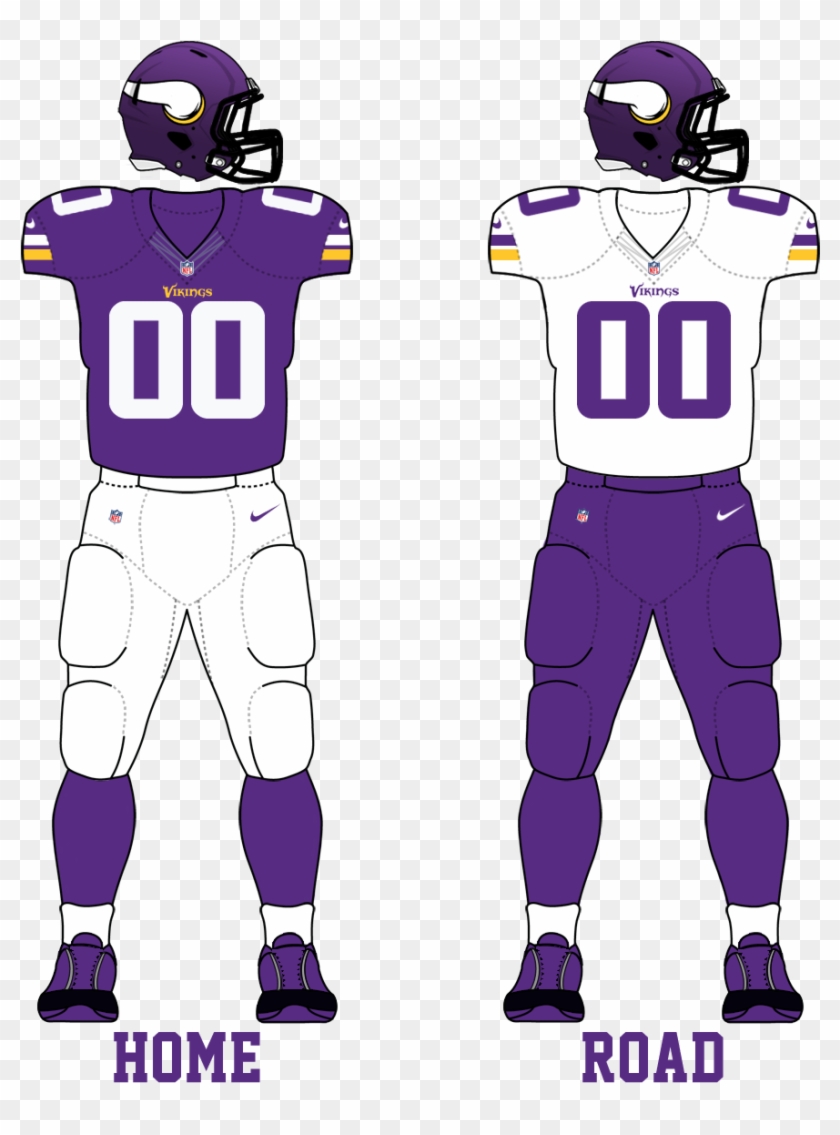 Minnesota Vikings 2014 Uniforms - Minnesota Vikings 2000 Uniforms Clipart