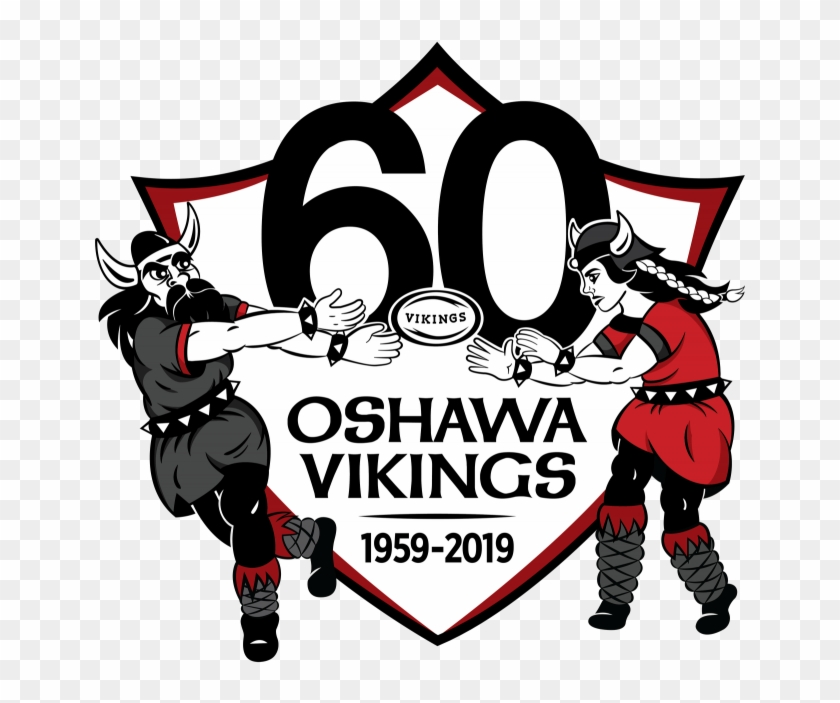 60th Vikings Rugby Club Anniversary - Illustration Clipart