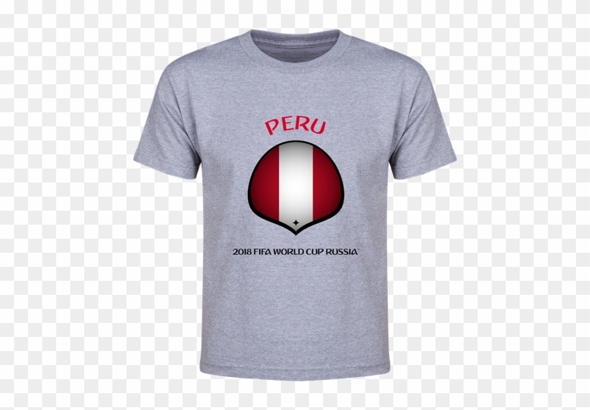Peru 2018 Fifa World Cup Russia™ Flag Icon Youth T-shirt - Springbok T Shirt Clipart #2575773