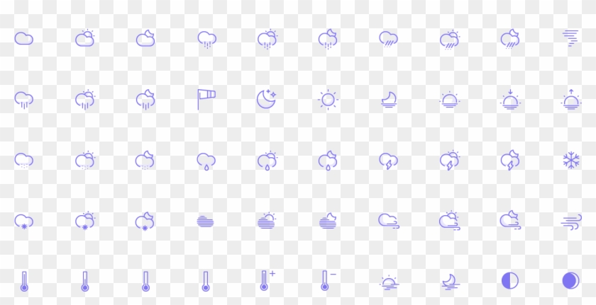 Weather - Lavender Clipart