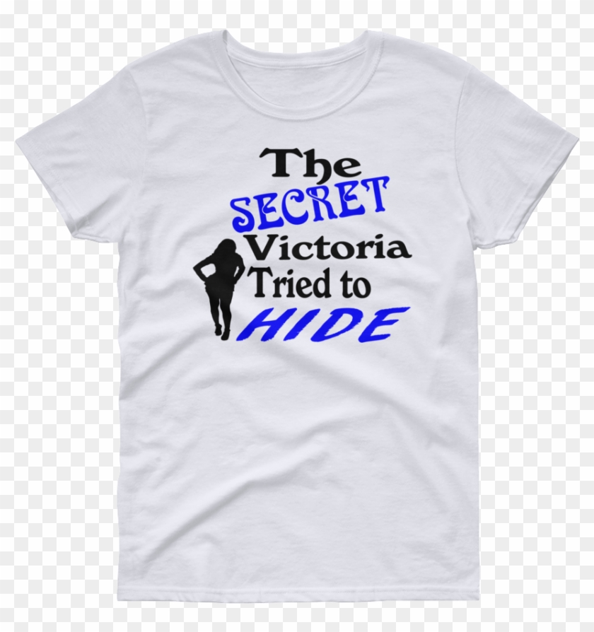 Not Victoria's Secret Ladies S/s T-shirt - Shirt Clipart #2576553