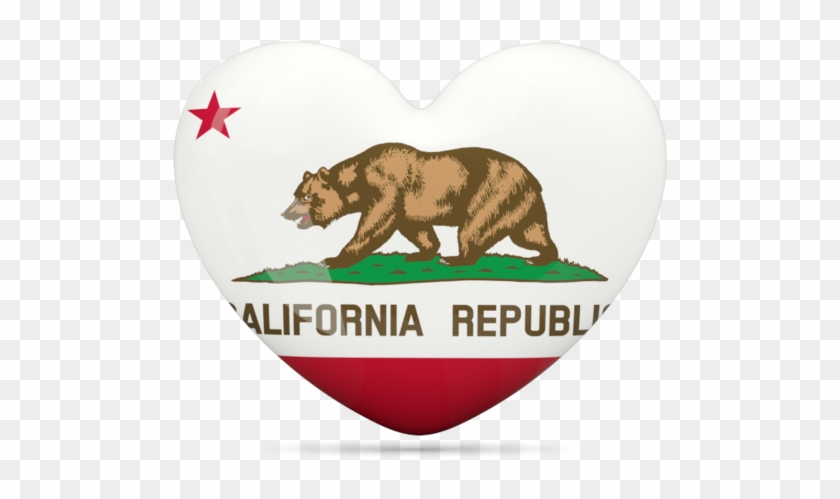 Illustration Of Flag Of<br /> California - Draw California Flag Easy Clipart