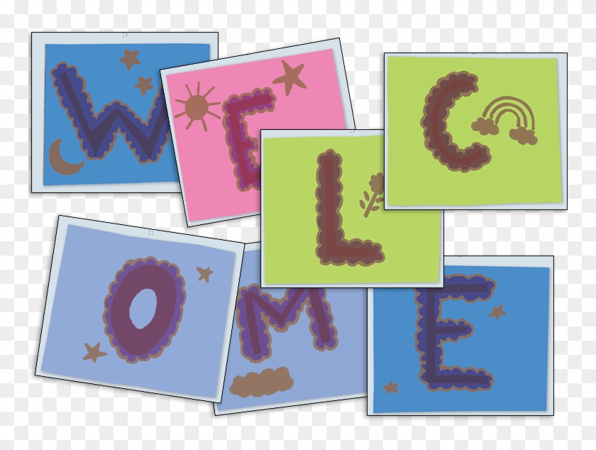 This Colorful Easy To Laminate Welcome Sign Starts - Illustration Clipart #2576888
