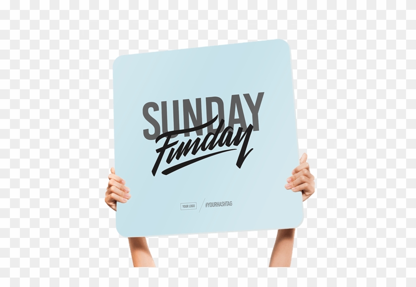 Fun Church Welcome Signs Sunday Funday - Calligraphy Clipart