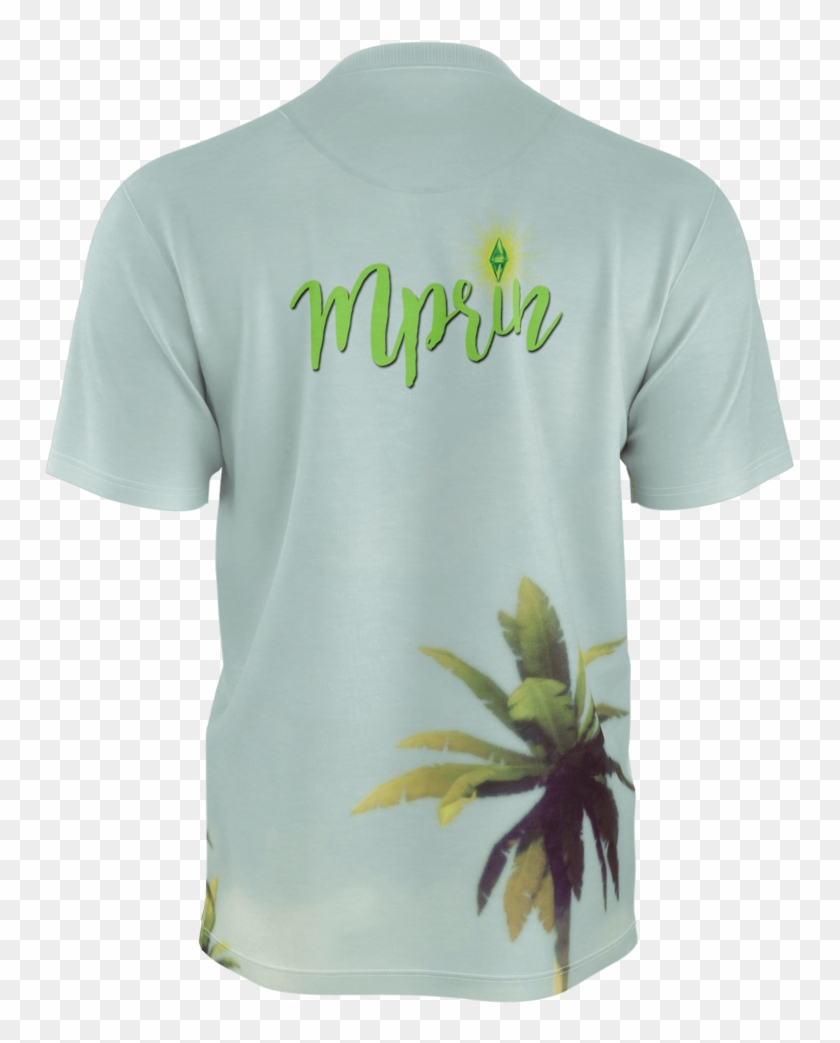 Camiseta Palmeras Chico Mprin - Active Shirt Clipart