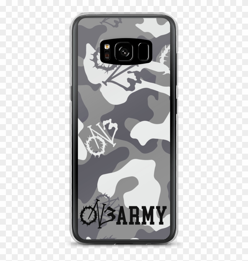 Grey Camo Samsung Galaxy Case - Iphone Clipart #2577134
