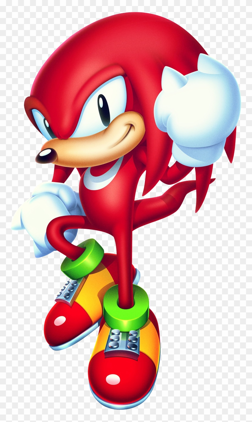 Knuckles - Main Knuckles - Knuckles From Sonic Mania Clipart