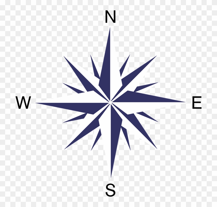 Image Result For Compass Rose - Simple Compass Tattoos For Men Clipart