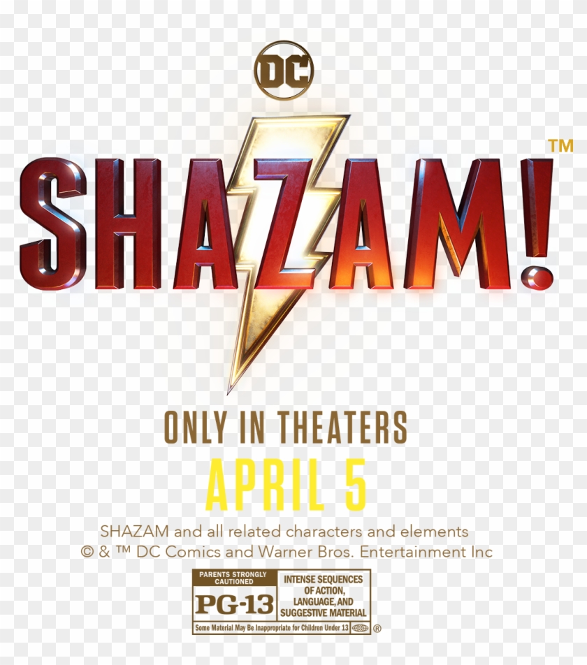 Stay Connected - Shazam Movie Logo Png Clipart