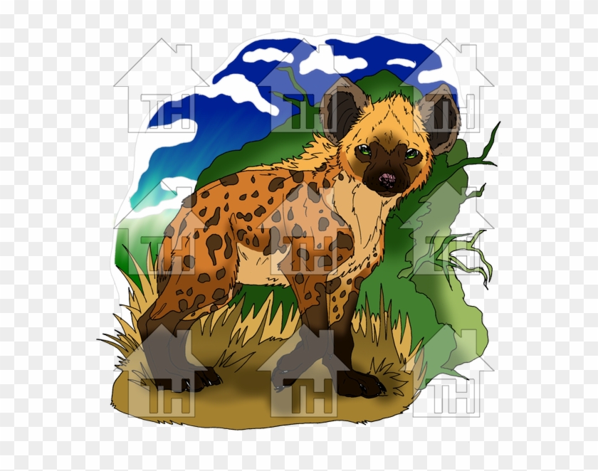 Spotted Hyena , Png Download Clipart #2577487