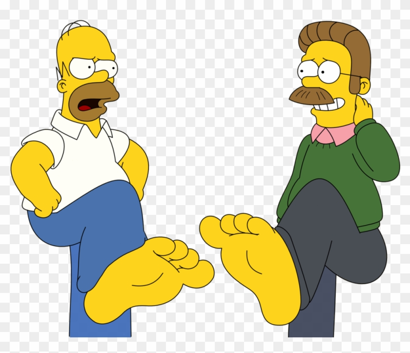 1024 X 836 8 0 - Homer Simpson Feet Clipart #2577489
