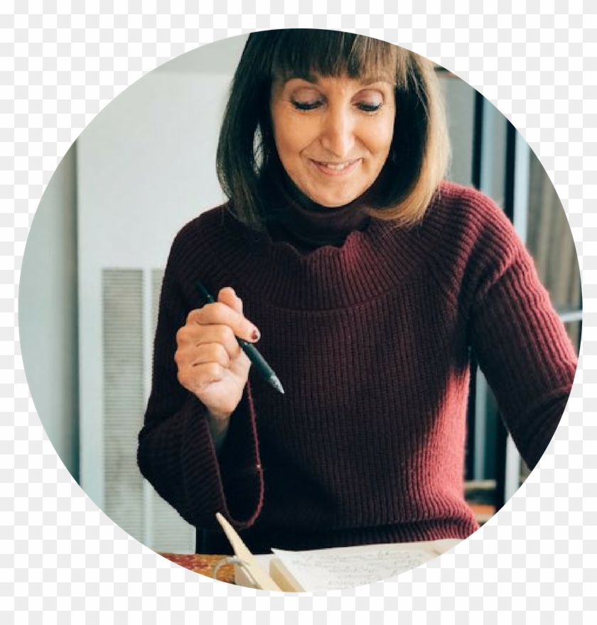 Moxie Clients Circle Frame - Girl Clipart