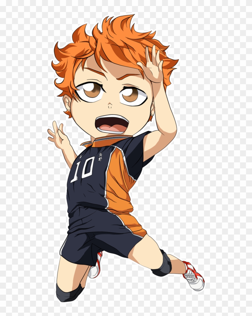 Hinata Shouyou Png - Hinata Shoyo Chibi Png Clipart #2578847