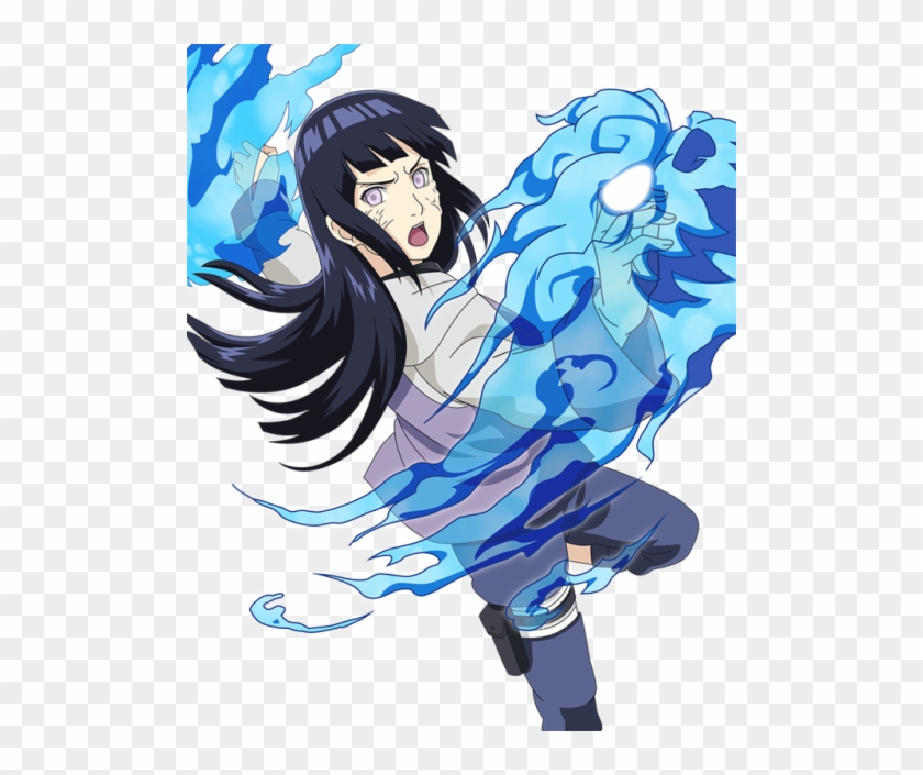 Hinata - Hinata Hyuga Gentle Step Twin Lion Fists Clipart