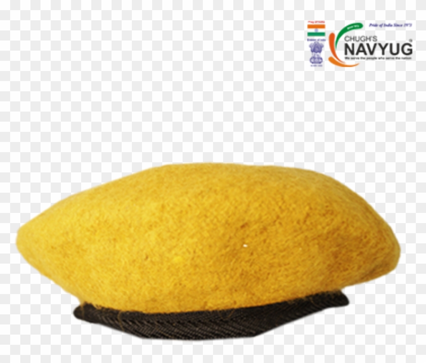 Beret Cap Yellow - Bread Clipart