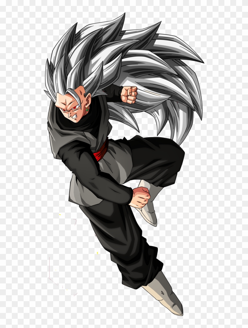 Resultado De Imagen Para Gotenks Ssj White - Goku Black Ssj 3 Clipart