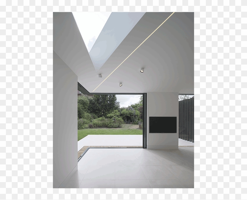 Open Corner Of Sliding Glass Doors And Shaped Glass - Architecture Clipart