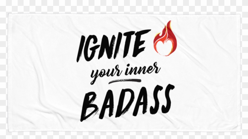 Badass Towel - Banner Clipart #2579482