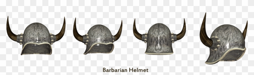Barbarian Helmets Png Stock - Antique Clipart #2579601