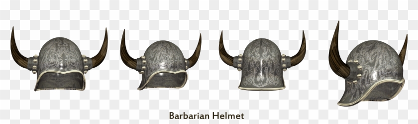 Barbarian Helmets Png Stock - Antique Clipart