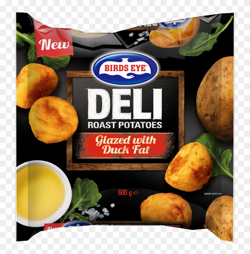 Deli Seasoned Potato - Garlic And Rosemary Chips Clipart