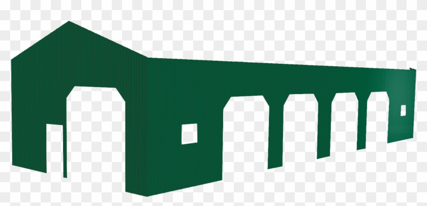 Garage Wall Forest - House Clipart