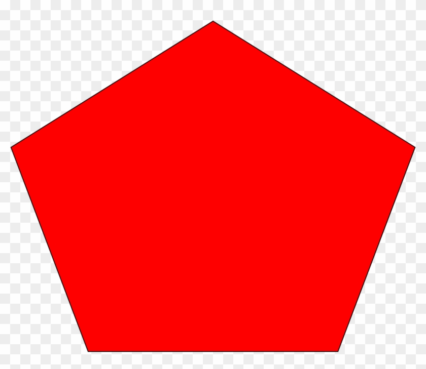 Pentagon Clipart Brown - Square With Transparent Middle - Png Download