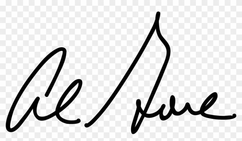 Al Gore Signature Clipart #2580152