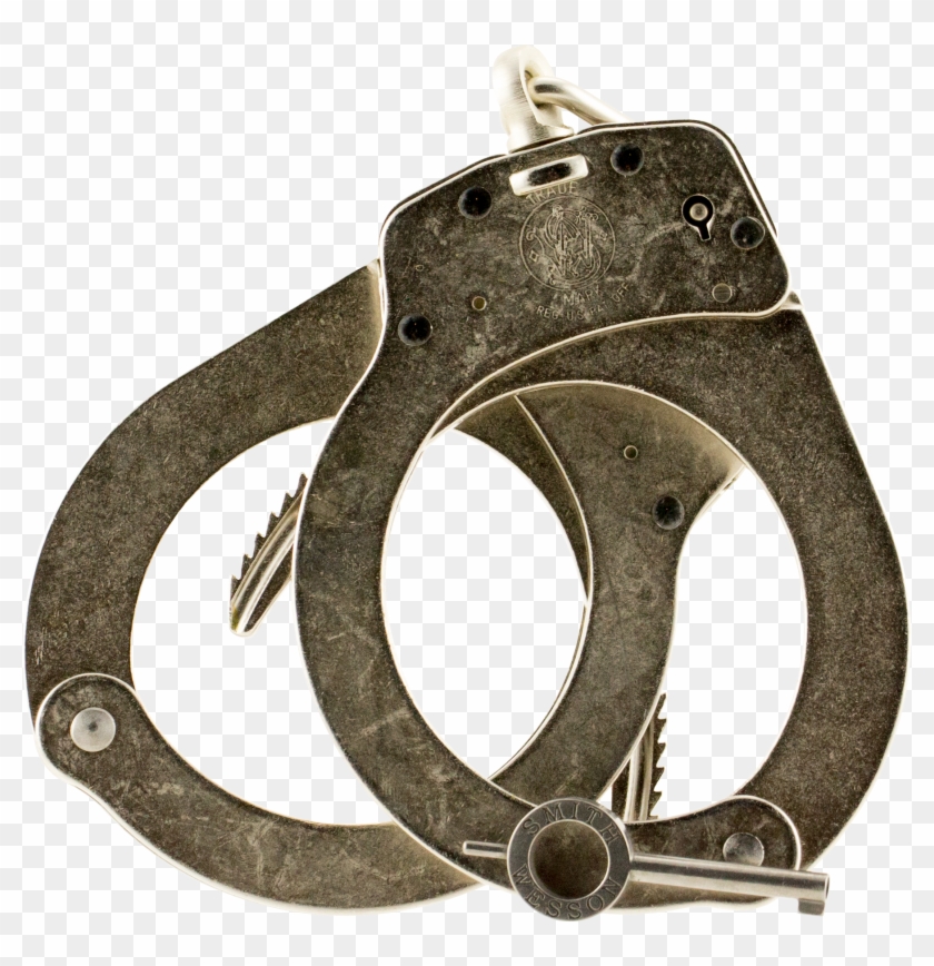 Smith & Wesson 350132 Handcuffs Universal Nickel - Circle Clipart #2580923