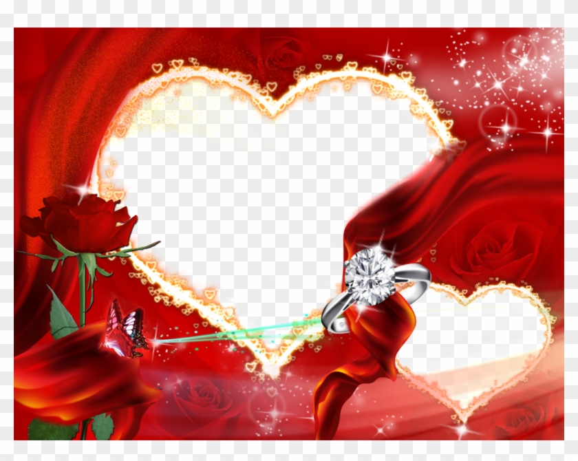 Photo Coracoes Rosas Vermelhas002 Dnem Svyatogo Valentina Zhene Clipart 2581846 Pikpng