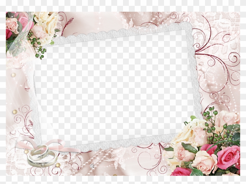 Molduras Png Photoshop - Wedding Frame Png Transparent Clipart #2581895