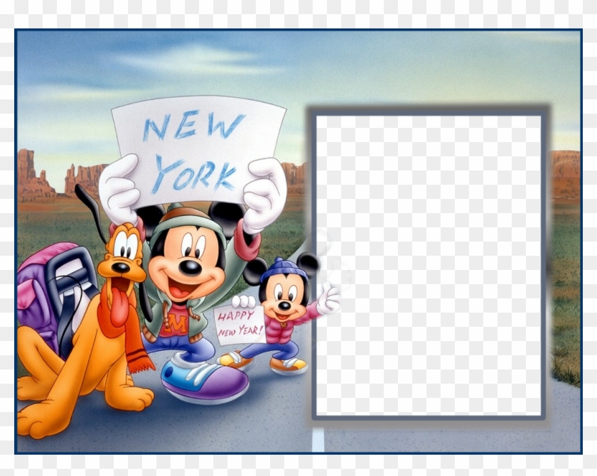 Molduras Png Infantil Car Interior Design - Mickey Mouse Clipart #2582191