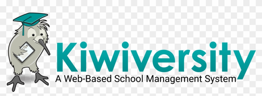 Logo Kiwi Bird Text Capital Initials Logo Kiwi Bird - Graphic Design Clipart