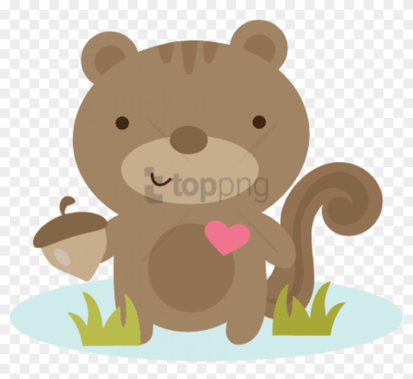 Free Png Lovingsquirrels Png Image With Transparent - Valentines Day Squirrel Clipart #2582522