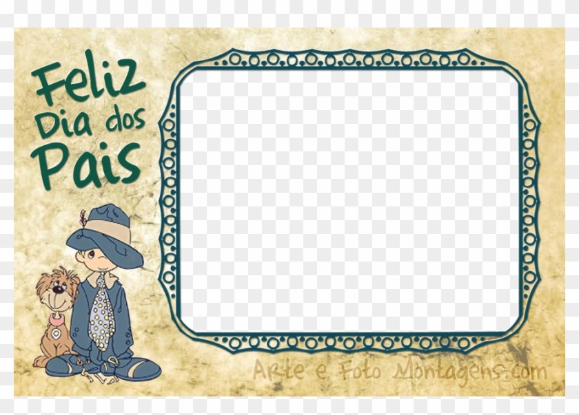 Molduras Png Comemorativas Diadospais - Moldura Dia Dos Pais Clipart