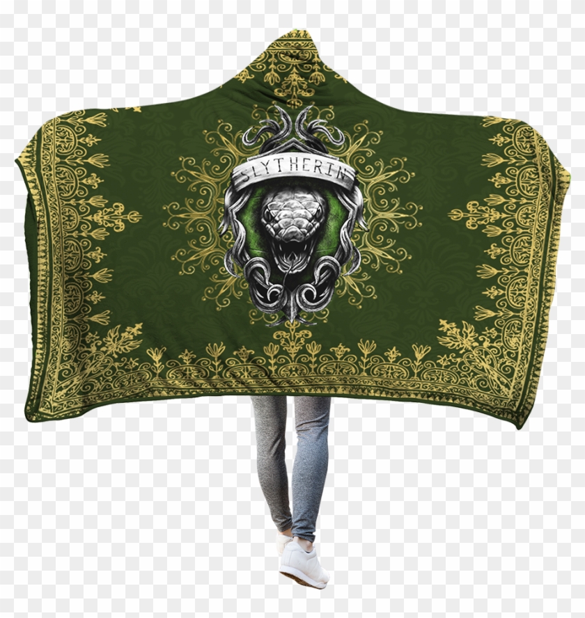 Mandala The Slytherin Snake Harry Potter 3d Hooded - Emblem Clipart
