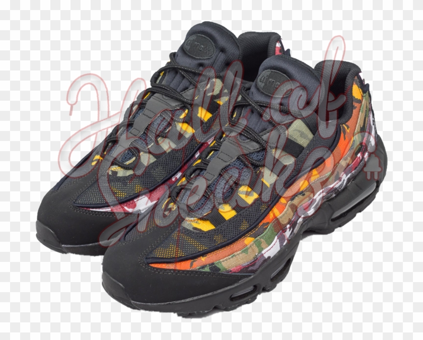 Nike Air Max 95 Erdl Party Black Clipart #2583143