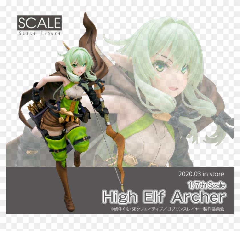 ☆pre-order☆ 1/7th Scale "high Elf Archer" From Goblin - Goblin Slayer Clipart #2583189
