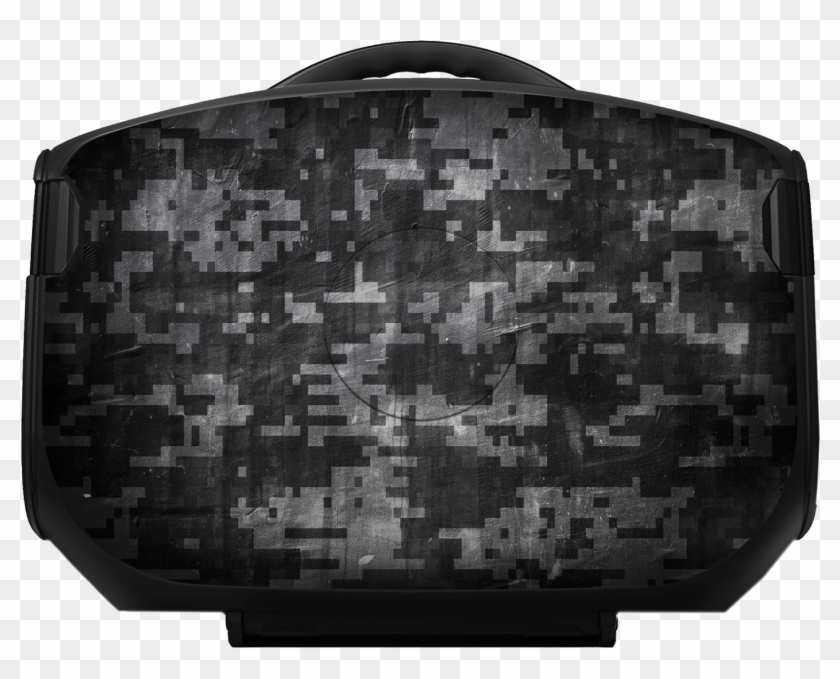 Digital Camo Skin - Briefcase Clipart #2583248