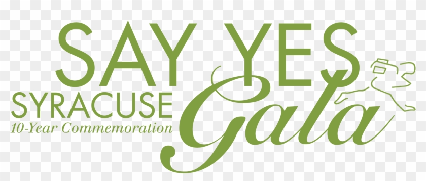 10-year Commemoration Gala - Say Yes Buffalo Clipart #2583463