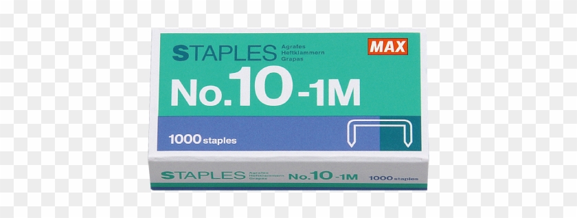 Staple - No - 10-1m - Max Staples Clipart #2583586