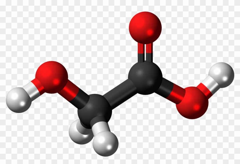 Glycolic Acid 3d Ball - Oxalate Ion In Guava Clipart