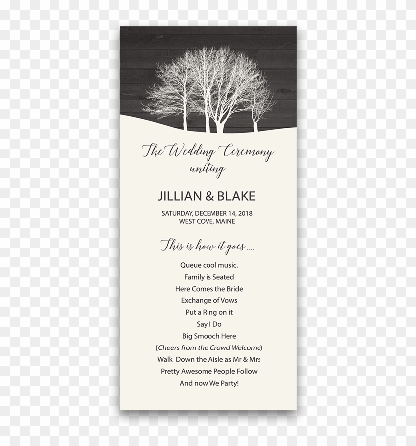 Winter Wonderland Rsvp Cards Png - American Pitch Pine Clipart #2584248