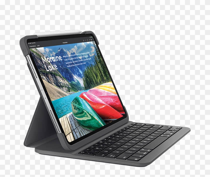 Slim Folio Pro For Ipad Pro - Logitech Slim Folio Pro Clipart #2584566