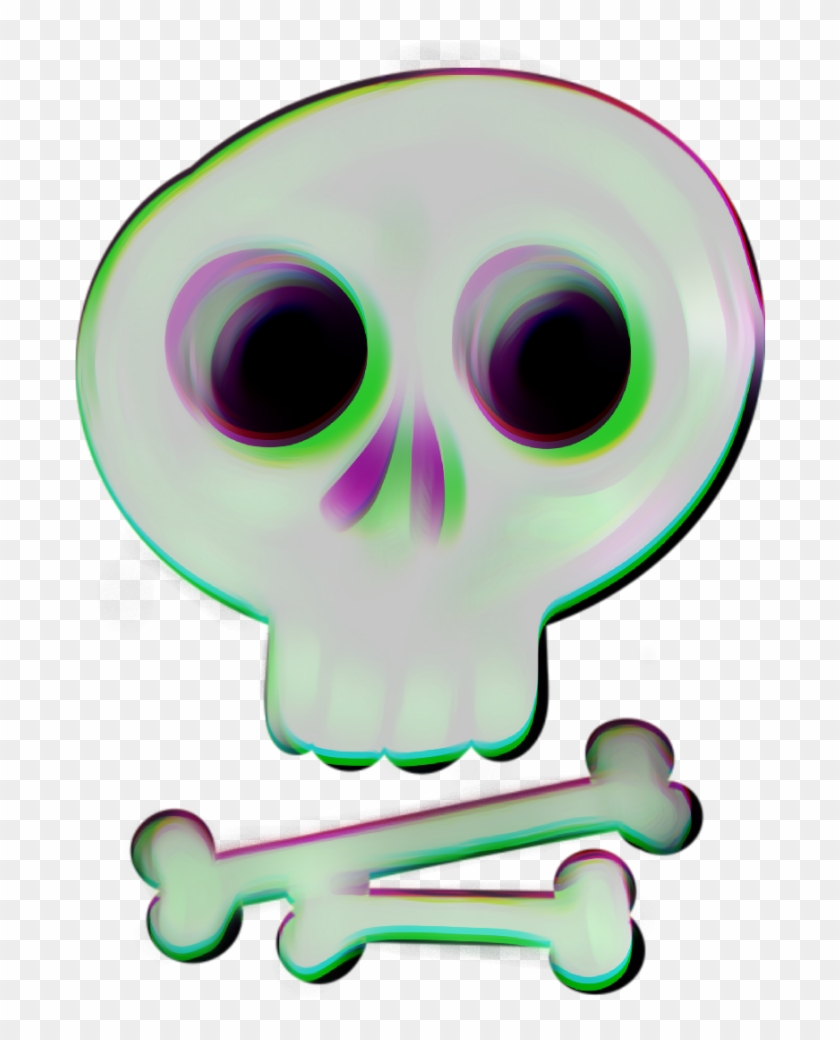 #skull #crossbones #halloween #diadelosmuertos #skeleton Clipart #2584649