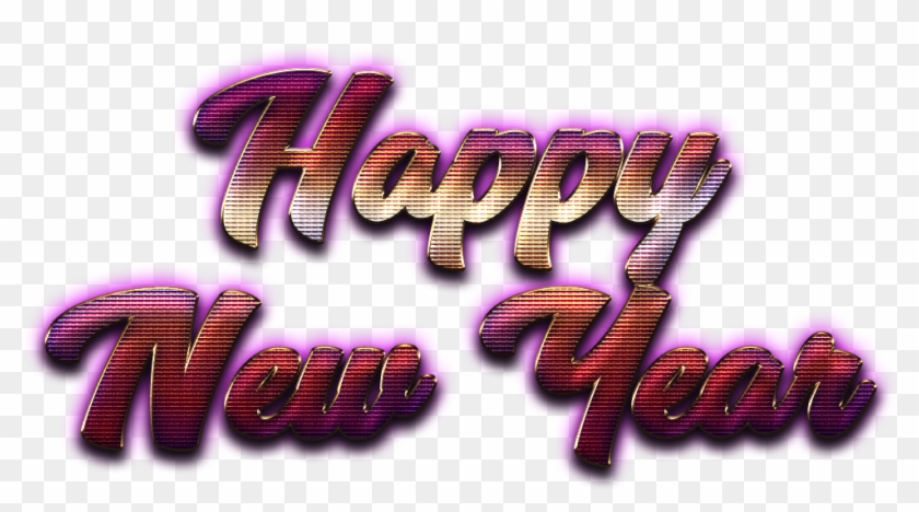 Happy New Year Letter Png Hd - Happy New Year Png Hd Clipart #2585034