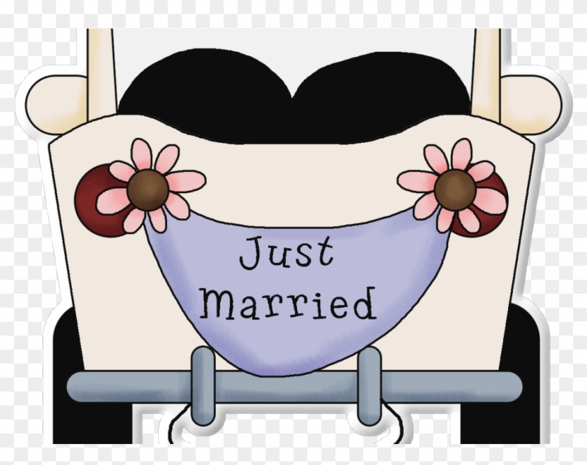 Just Married Car Png Clipart #2585339