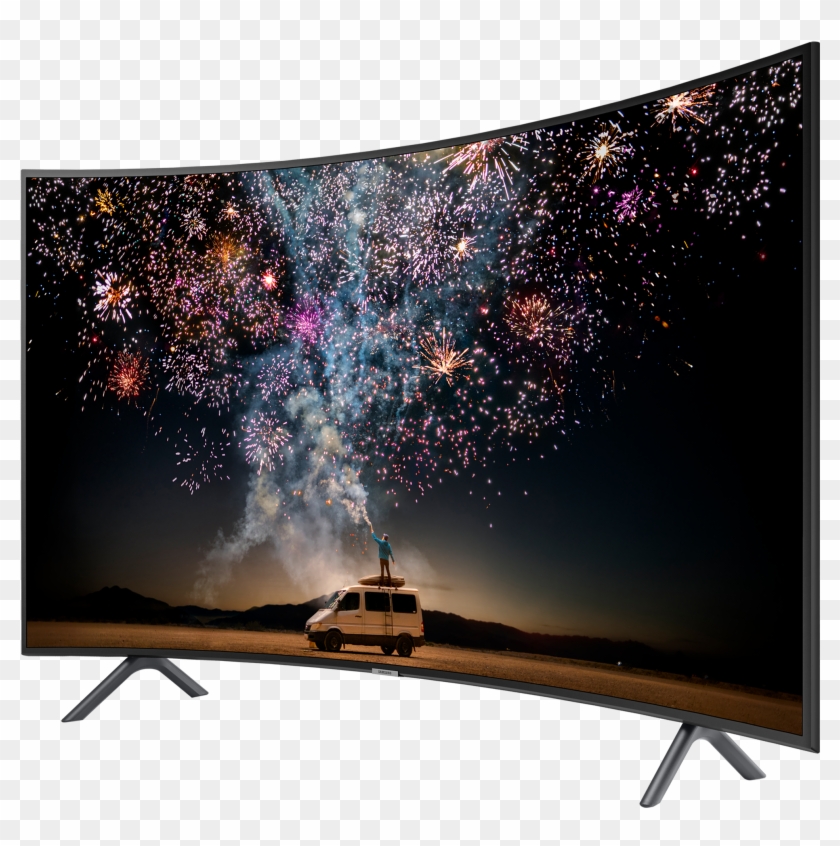 55" Samsung Un55ru7300fxzc 4k Uhd Smart Tv - Samsung Tv 2019 Clipart