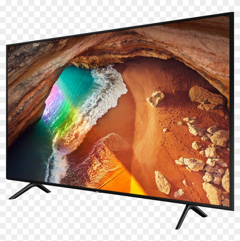 Samsung 65" Qled 4k Smart Tv With Built-in Bluetooth - Samsung Qe49q60r Clipart