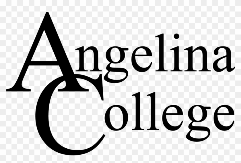 Http - //www - Angelina - Edu/wp Wordmark Black - Circle Clipart